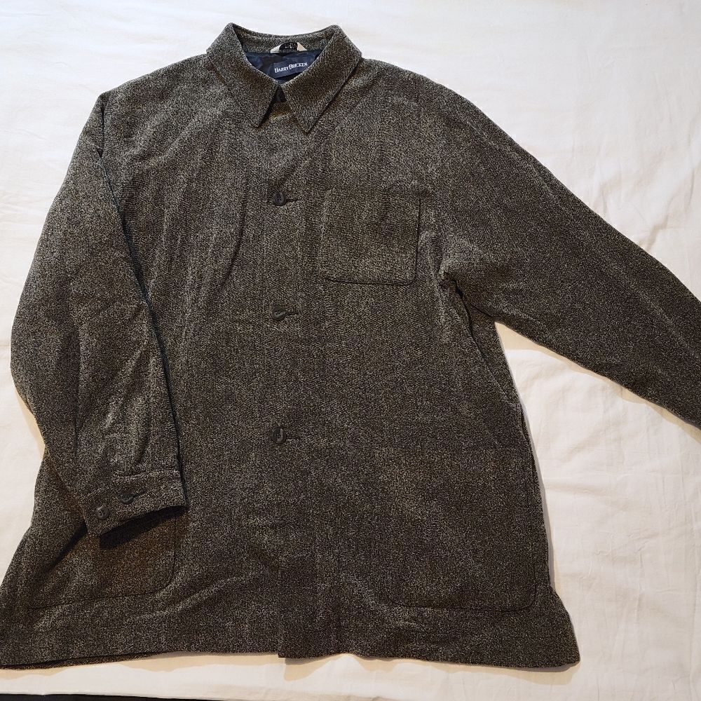 Barry Bricken coat men's XL
